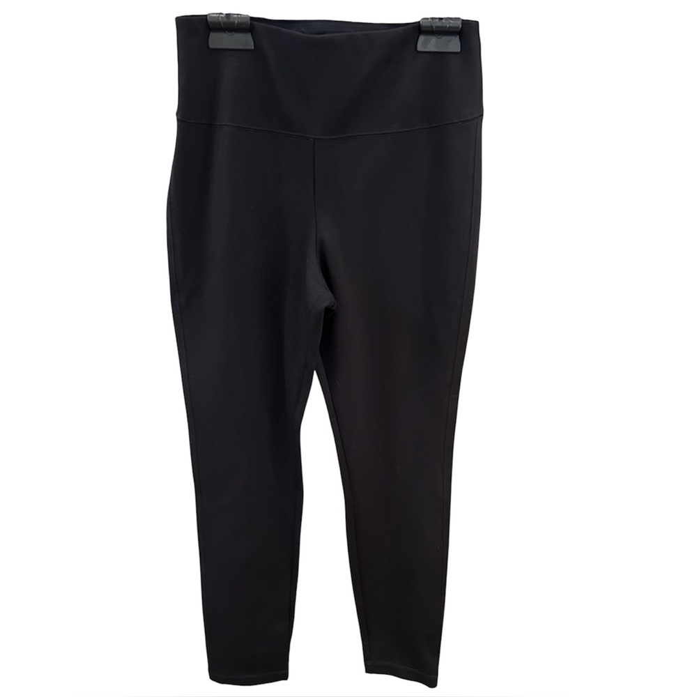 Matilda Jane Medium Ponte Wonder Leggings Black  (Like New) Pull On minimalist